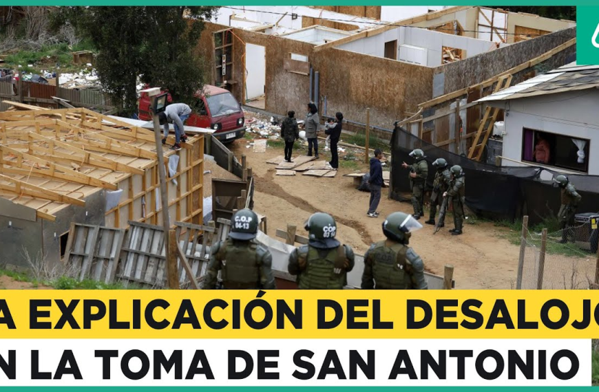 Desalojo Megatoma San Antonio: Corte Suspende el Proceso