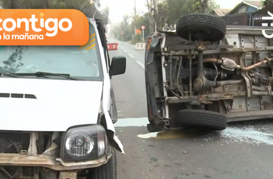 Accidente automovilístico Pedro Aguirre Cerda: Trágico choque