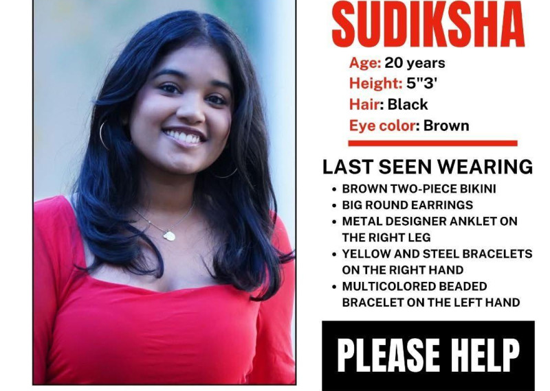 Desaparición de Sudiksha Konanki en Punta Cana: ¿Qué pasó?