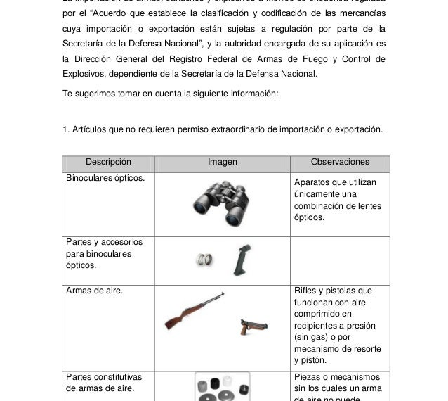 Importación de armas blancas en Chile: Querella de Aduanas
