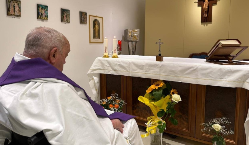 Papa Francisco hospitalizado: nueva imagen desde el hospital