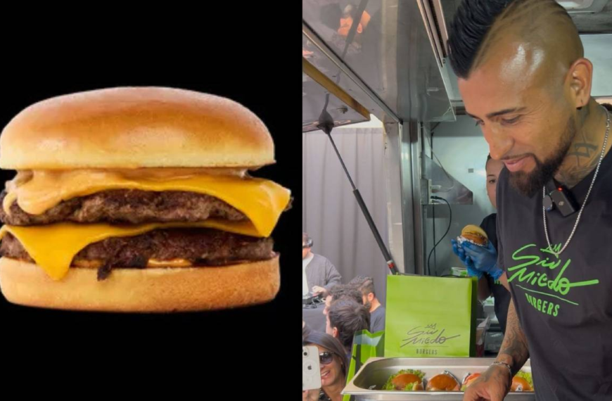 Sin Miedo Burgers: La nueva hamburguesería de Arturo Vidal