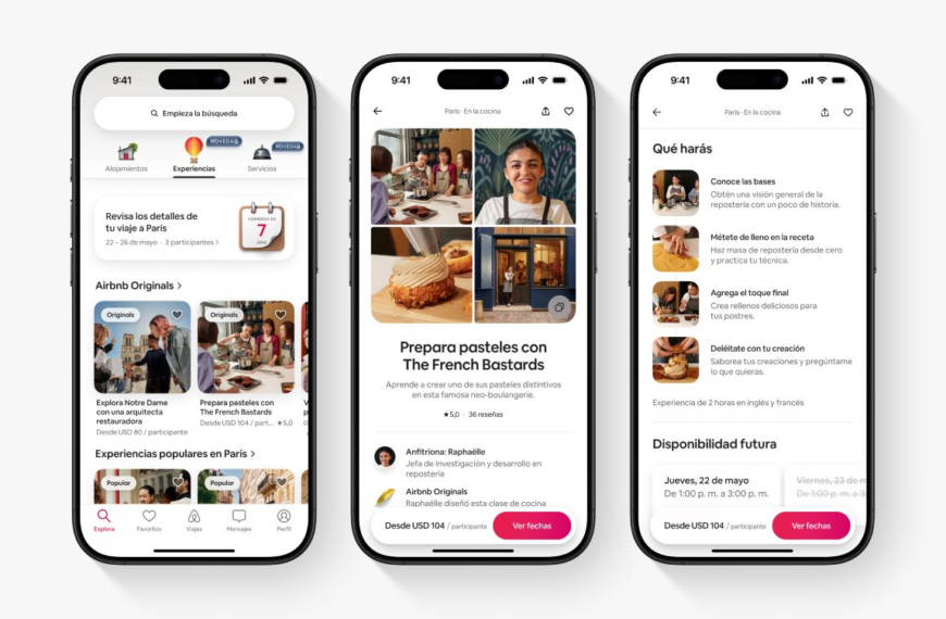 Airbnb Servicios: Nuevas Experiencias para Usuarios
