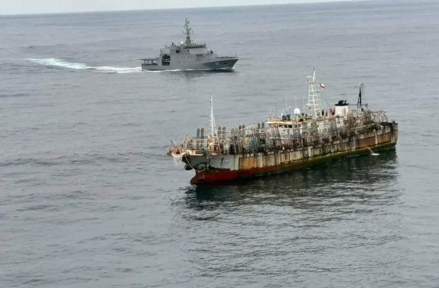 Fiscalización de la flota pesquera china en Chile